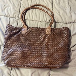 Italians leather handbag
